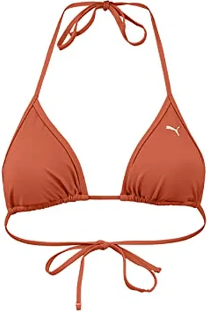 PUMA Triangle T Top bikini, (Chili Powder), M Donna