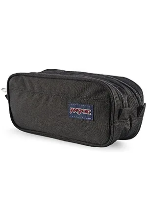 JanSport Large Accessory Pouch, Pochette Grande Unisex - Adulto, Black, Taglia unica