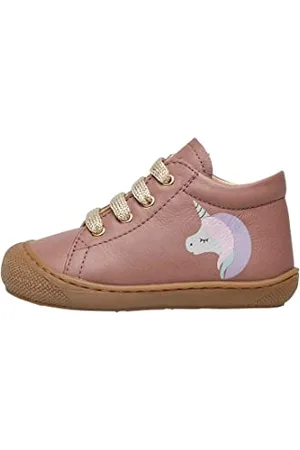 Naturino Cocoon Unicorn 2, Scarpine Primi Passi Bambina, Rosa (Pink), 17 EU