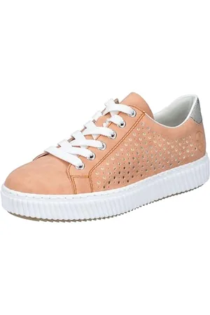 Rieker M3901, Scarpe da Ginnastica Donna, Colore: Arancione, 38 EU