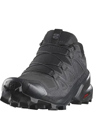 Salomon Speedcross Scarpe da Trail Running da Donna, Aderenza, Stabilità, Calzata, Black/Black/Quiet Shade, 37 1/3 EU
