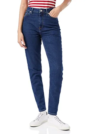 Tommy Hilfiger Jeans Donna Gramercy Tapered Hw A Isla Elasticizzati, Blu (Isla), W27/L30