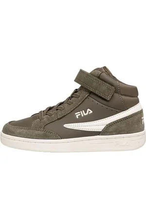 Fila Crew Velcro Mid Kids, Scarpe da ginnastica Unisex - Bambini e ragazzi, , 30 EU