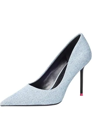 Pinko Chopin Decollete Denim, Scarpe Donna, PJM_Lavaggio Chiaro Vintage, 36 EU