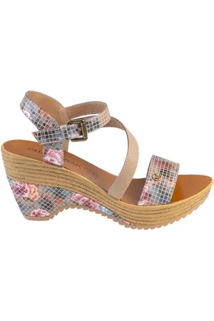 Chattawak 18hmaelleftaupe40, Sandali con Tacco Donna, , 40 EU