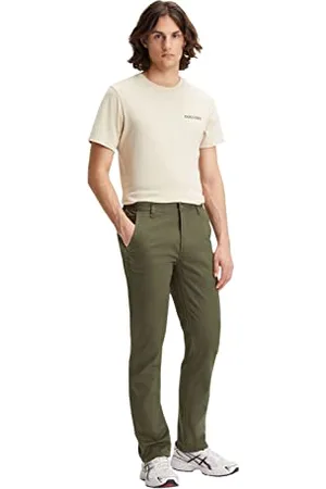Dockers Alpha Original Slim, Pantaloni Uomo, ( Olive), 31W / 30L