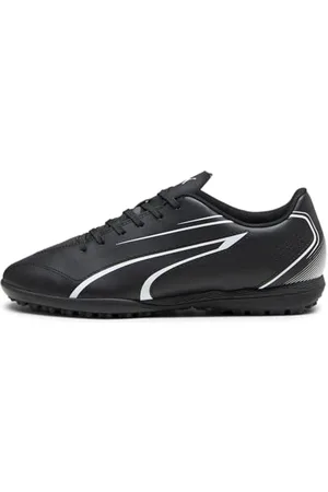 PUMA Vitoria Tt, Soccer Shoe Uomo, Black White, 43 EU