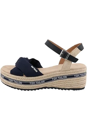 TOM TAILOR 7490040003, Sandali con Zeppa Donna, , 40 EU