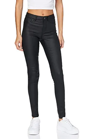 Pieces® PCSHAPE-UP PARO SKN MW Coated/Noos BC Jeans, , S Donna