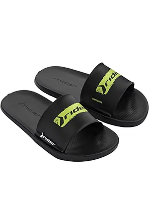 Rider Speed Slide Inf, Nero/Verde, 31 EU