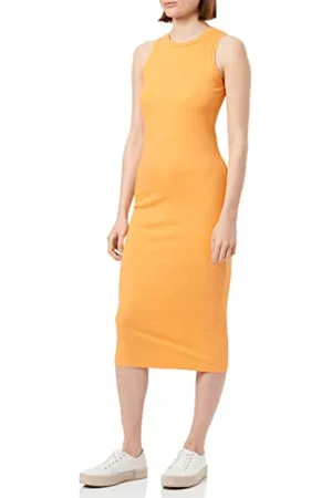 VERO MODA Vmlavender SL Calf Dress Noos Vestito, , XL Donna