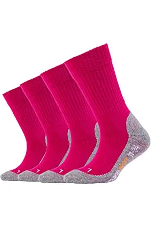 Camano 9301 Calze, (Fuchsia 42), (Taglia Produttore: 23/26) (Pacco da 4) Bambina