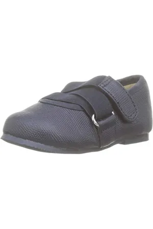 ZIPPY Bailarinas con Tira Elástica para bebé Niña, Ballerine Bimba 0-24, Blu (Dress Blue 19/4024 TC 185), 20 EU