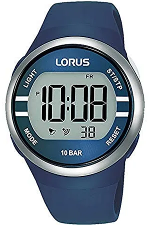 Lorus Orologio Digitale al Quarzo Uomo con Cinturino in Silicone R2339NX9