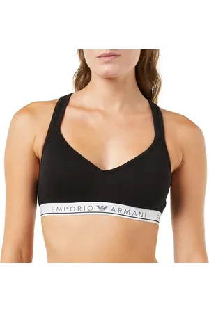 Emporio Armani Logo da Donna Imbottito Bra Iconic Reggiseno, , S