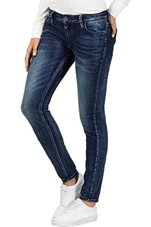 Timezone Tight Aleena Jeans Skinny, (Blue Patriot Wash 3624), 42 IT (28W/32L) Donna