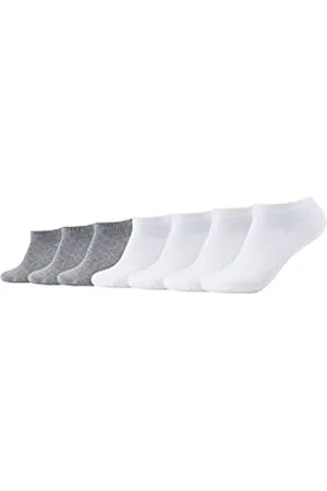 Camano 3003 Ca-Soft Sneaker 7 Paar Calze, (Weiß (White Combi 01), Taglia Produttore: 35/38 (Pacco da 7) Uomo