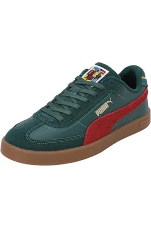 PUMA Club II Era Year of Sports, Sneaker, Dark Myrtle-Intense Red-Gum, 37.5 EU