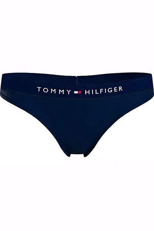 Tommy Hilfiger Thong (Ext Sizes) Uw0uw04146, Perizoma Donna, (Desert Sky Other Version), XL