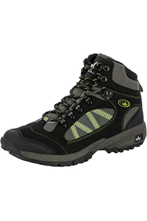 LICO Rancher High, Scarpe da arrampicata Uomo, Nero Schwarz Grau Gruen Schwarz Grau Gruen36 EU