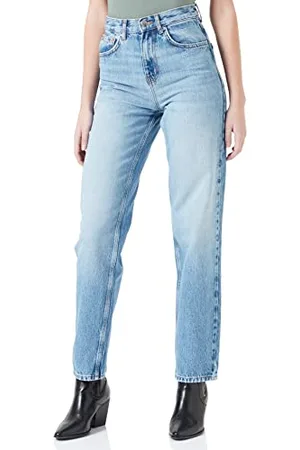 ONLY Onlrobyn Ex HW STR Lo AK DNM Dot536 Noos Jeans, , 28W x 32L Donna