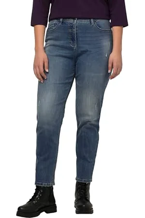 Ulla Popken Jeans Termici Mom Fit, , 52-54 Donna