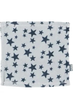 Playshoes Fleece-Schlauchschal Sterne Sciarpa, (Grau 33), Taglia Unica Unisex-Bambini e Ragazzi