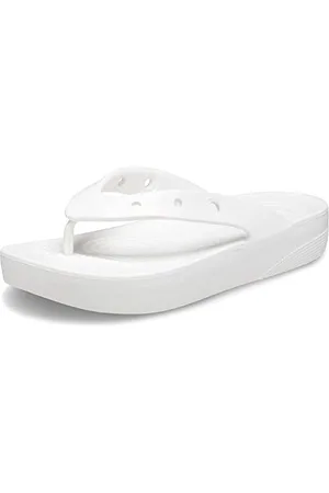 Crocs Classic Platform Flip W, Infradito Donna, (White), 38 39 EU