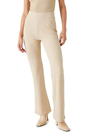 Koton Leggings Flare Leg Pantaloni, (050), L Donna