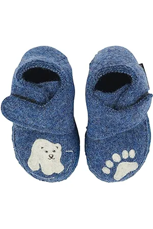 Nanga Little Polar Bear, Mocassino Bimbo 0-24, Blau, 22 EU