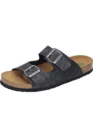 DR. BRINKMANN Pantolette, Sabot Donna, Grau Grau Schwarz, 50 EU