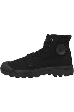 Palladium Pampa Monochrome, Stivali Sneaker Unisex - Adulto, Nero (001), 41 EU