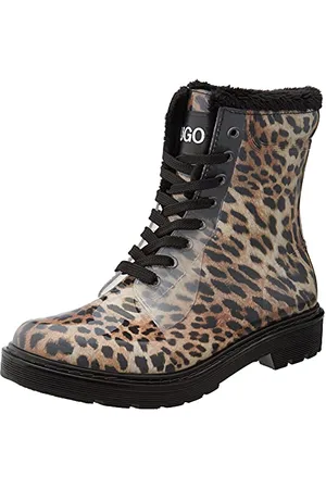 HUGO BOSS Gamma Furlaceupb-Leo, Stivali da Pioggia Donna, , 36 EU