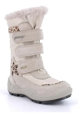 Primigi Girl Winger GTX, Stivali da Neve Donna, Avorio-Panna, 34 EU