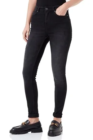 ONLY Onlforever High Skinny DNM Ext Jeans, , (S) W x 34L Donna