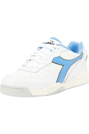 Diadora Winner, Scarpe da Ginnastica Unisex-Adulto, Super White/Blue Fog, 43 EU