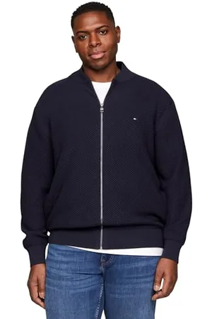 Tommy Hilfiger Bomber Uomo Baseball Giacca da Mezza Stagione, (Desert Sky), XXL
