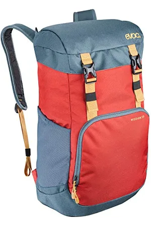Evoc Sports Mission 22l, Reiserucksack, Zaino da Viaggio Donna, (Chili Red-Slate), 40 Centimeters