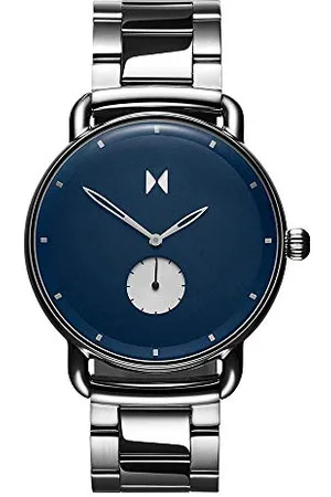 MVMT Orologio Analogico al Quarzo da uomo con cinturino in acciaio inossidabile con cinturino in acciaio inossidabile - D-MR01-BLUS