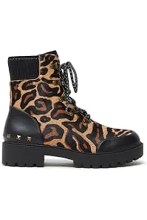 Desigual Shoes_Biker_leopa, Stivali alla Moda Donna, , 40 EU
