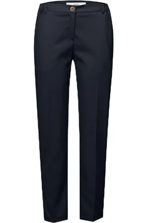 Brax Style Maron S Style Maron – Wool Touch Pantaloni in silhouette rilassata, , 32W x 30L