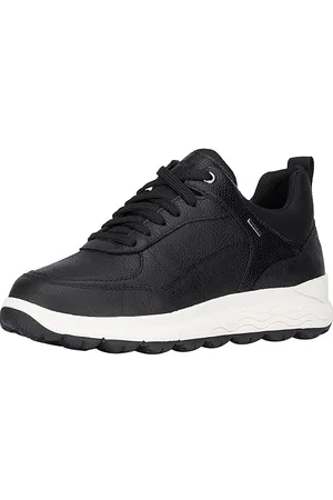 Geox D Spherica 4x4 B Abx, Scarpe da ginnastica Donna, Nero, 40 EU