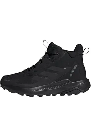 adidas Terrex Anylander Mid Rain.RDY Hiking Shoes, Scarpe Medie Non da Calcio, Core Black/Core Black/Grey Four, 36 2/3 EU