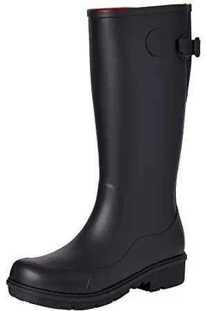 FitFlop Wonderwelly Tall, Stivali in gomma, Donna, Nero (All Black), 36 EU