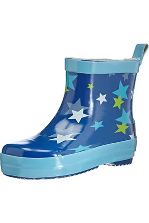 Playshoes Stivali In Gomma A Semialbero, Stivali In Gomma A Semialbero Unisex - Bambini e ragazzi, , 27 EU