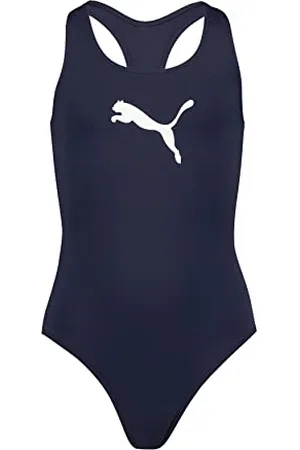 PUMA Swimsuit 701224512 Costume da Bagno, , 164 Unisex-Bambini e Ragazzi