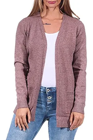 ONLY Onllesly L/S Open Cardigan Knt Noos, Maglione Cardigan Donna, , XS