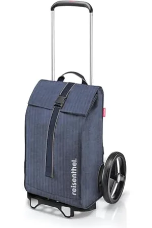 Reisenthel MJ4113 CITYCRUISER HERRINGBONE DARK BLUE Borsa sportiva Unisex Adulto HERRINGBONE DARK BLUE Taglia Unica
