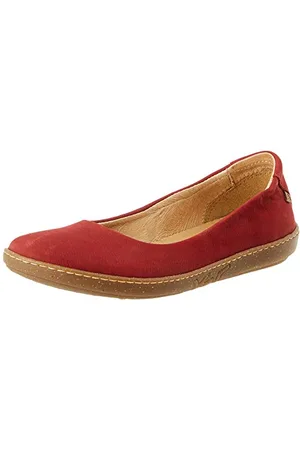 El Naturalista Coral, Ballerine Punta Chiusa Donna, Rosso (Tibet Tibet), 36 EU