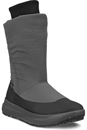 Ecco Solice, Boots Donna, Black/Magnet, 37 EU